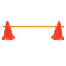 키더스 - 허들콘 시스템 30cm(낱개)/허들콘2 연결바1, 키더스 허들콘 시스템 30cm 낱개, 옐로우