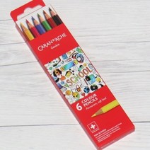 까렌다쉬 스쿨라인 오일색연필 지관 6색 1291.706