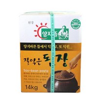 장류 된장 잘익은된장14kg 양지뜰 잘익은된장14kg-