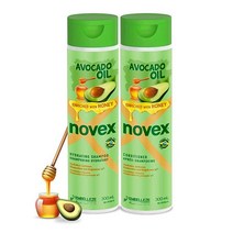 아보카도 샴푸 & 컨디셔너 세트 (300ml) Novex, Oil Hair Shampoo And Condition
