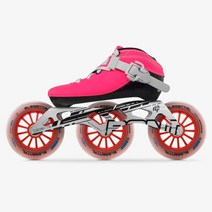 롤러스케이트 2019 원래 Bont 루나 속도 인라인 스케이트 Heatmoldable CarbonFiber 부팅 3*90/100/110mm, 01 Pink child_16 45