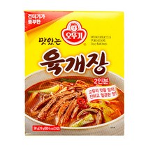 오뚜기 즉석육개장 즉석국 19g 2개