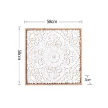 폭좁은 거실 엔틱 벽난로 콘솔 프랑스 국가 거실 입구 선반 장식 흰색, 02 프렌치 스타일의 벽걸이 장식