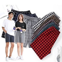 남여공용 체크 반바지