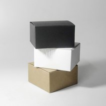 다용도 박스 (10개 이상 낱개) 디퓨저 석고방향제 캔들 선물 포장상자 / 선물용 보관용 미니 BOX, 크래프트