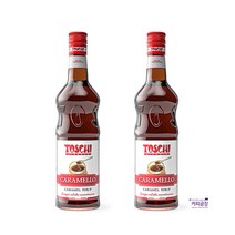 토스키 카라멜 시럽 1000ml x 2개