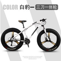 풀샥 MTB 자전거 고급 오프로드 두꺼운 타이어, 디자인 18_21단_26 인치