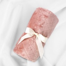 따뜻하고 부드러운 플란넬 자카드 극세사 무릎담요 70X100cm