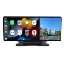 무선 안드로이드오토 안드로이드올인원 애플카플레이 카플레이 모니터 미러링 네비게이션, 10.26인치 공식 표준 단일 렌즈