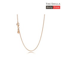 [신라면세점] 판도라_Silver necklace with rose gold plating_580413-45