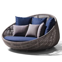 선배드 썬배드 선베드 썬베드 썬룸 비치 의자 접이식 수영장 호텔 워터파크 펜션 글램핑 해변 라탄 비치체어 3단 썬텐 썬탠 214, 둥근 등나무 알루미늄 프레임 직경 1.2미터, (환등나무 알루미늄 프레임) 직경 1.2 미터