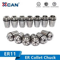 콜릿 척 볼트 탭 밸브 XCAN-스프링 콜렛 ER11 척 1-7mm CNC 라우터 스프링 척 조각 기계 및 밀링 선반 공, 1pcs ER11 1l8