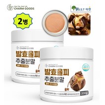 발효 율피 가루 추출 분말 효소 효능 엘라그산 에스트로겐균형 항산화 율피 다이어트 200g, 2병, 200g /병