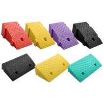 차량진입판 경사로 주차턱 경사로판 계단 3~10cm, 노란 높이 3CM