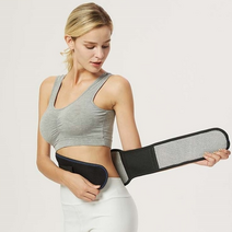 토르마린 발열 허리보호대 헬스 복대 벨트, 1개