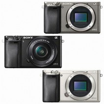 소니정품 알파 A6000 + 16-50mm OSS 렌즈포함 페스트, 실버