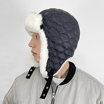 씨티보이 남자 여성 패딩 털 군밤 트루퍼햇 귀마개 스키장 귀도리 방한 겨울 모자