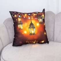 라탄쇼파 라탄테이블세트 라탄의자 야외테이블세트 빛나는 베개 커버 이슬람 스타일 소파 쿠션 침대 옆 허리 자동, H+45x45cm no core