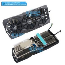 ASUS 용 GPU 라디에이터 STRIX 1080Ti 1080 1070Ti 1060 590 580 480 Raptor 그래픽 카드, [01] RX480, [01] 1 pcs