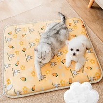 강아지온열매트 강아지전기장판 40x40cm 동물 침대 개 고양이 전기 담요 가열 패드 좋은 몸 겨울 따뜻한 카펫 애완 동물 플러시 전기 담요 가열 시트, 임의의 스타일, 미국 어댑터