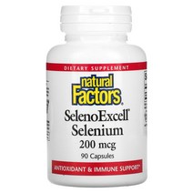 네추럴팩터스 셀레늄 200mcg 90캡슐, 90정, 1개