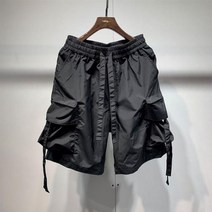 라이딩진 바이크 라이딩 오토바이 바지 팬츠 의류 여름 큰 다크 스트리트 스타일 대형 포켓 스 트리머 디자인 공구 남자의 마이크로 할란 트렌드, 없음