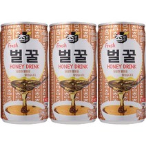 참맑은 벌꿀 캔, 60개, 175ml