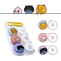카카오프렌즈 컴팩트 렌즈케이스, 혼합색상, 1개
