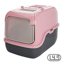 스노우뱅갈 반려묘하우스화장실 간단 여아 인디핑크