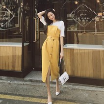 떳다그녀 베이린 레이어드 원피스
