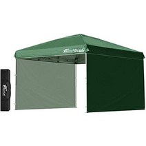 fieldoor 조립 간단 3.0×3.0m 원터치 터프 텐트 사이드 시트 2장 세트 【그린센터 락강화판】 g03 설영 간단 스피디, 3.0m(센터락강화판)그린사이드 시트 2장 세트