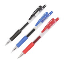 자바/중성펜 바인더젤 1타12입/ 0.5mm 볼펜, 블루