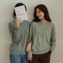 토몽 캐시미어 나그랑 니트