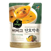 비비고 (햇반 소프트밀) 단호박죽 420g (파우치형), 4개