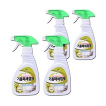 에코그린 기름때 세정제 클리너 주방 가스렌지 후드 청소 300ml 4개입