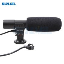 MIC-01 전문 카메라 외부 스테레오 마이크 NIKON D7500 D7200 D5600 D5500 D5300 D5200 D3300 D810 D750 D500 D5 D4
