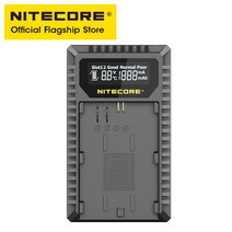 NITECORE UCN3 카메라 배터리 충전기 디지털 USB 듀얼 슬롯 DC 5V 2A 캐논 LP-E6N EOS 5DS 6D 7D 90D R5 R6 Ra 60D 70D, [01] UCN3, 01 UCN3