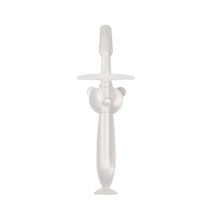 아이팜 이지두잉 아기 실리콘 칫솔, 1개, 핑크