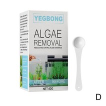 수조 어항 청소 용품 꾸미기 열대어 50g 수족관 도구 조류 혐오 에이전트 탱크 이끼 리무버 물고기 청소 분