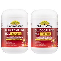 호주 네이쳐스웨이 글루코사민 HCL 1500mg 조인트 서포트 180정 2팩