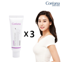 [3개 세트] 코리아나 루바체 EGF 시카케어 크림_판테놀 세라마이드 마데카소사이드 이지에프 크림 / 미백 주름개선 기능성