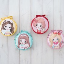 타이니돌리 에나멜 원형 크로스백