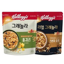 켈로그 그래놀라 크런치오트 400g+통귀리 500g