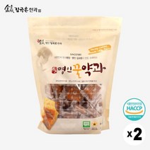 김규흔 한과 명인 꿀약과 (파우치형) 500g X 2봉지
