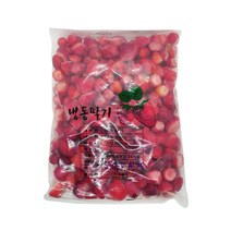 논산냉동딸기 2kg / 국산 국내산 무가당홀, 7팩