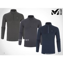 밀레 매장 勸 초특가할인! 남성 (3컬러) 기능성 티셔츠 로안L 집업 티셔츠 MVRST403HY2A