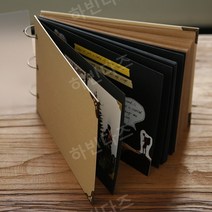 프로포즈앨범 사진첩 고백 인생 꾸미기 성장 포토카드 생일선물 폴라로이드 케이스 인생네컷, A형 + 6색 금속펜 + 12색 형광펜