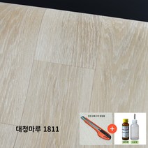 장판 1.8T 셀프시공 친환경 모노륨 펫트 매트 대청마루-1811 대리석 원목 사무실 원룸 바닥재 모음 폭182cm 길이10m, 대청마루-1811/모노륨