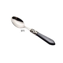 까사부가티 알라딘 커트러리 모음 (커피스푼/케이크포크/포크/나이프/스푼/젓가락), 5. 스푼 블랙