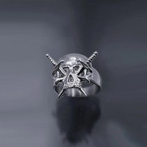 후원반지 기부반지 남자새끼반지 ins gothic punk heart frog 해골